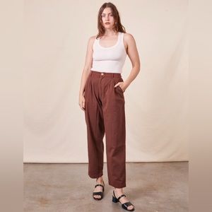 Big Bud Press TROUSERS - FUDGESICLE BROWN - Petite